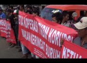 Dugaan Korupsi Dana Koprasi Buruh Pelabuhan,  Kasus Mandeg Ratusan Buruh Pelabuhan Gelar Aksi Demo