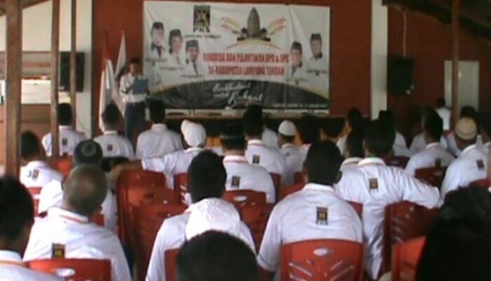 Anton Robani Jabat Ketua DPD PKS Lamteng