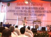 Pemprov Lampung  Luncurkan Program  Billing Penyaluran Pupuk Bersubsidi