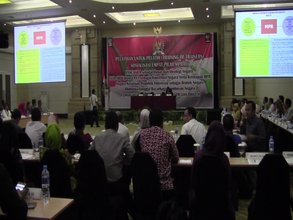 Pelatihan Empat Pilar MPR RI Diikuti Ratusan Dosen Lampung