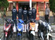 Sebulan Polres Tanggamus Amankan Lima Tersangka Curas dan Curat