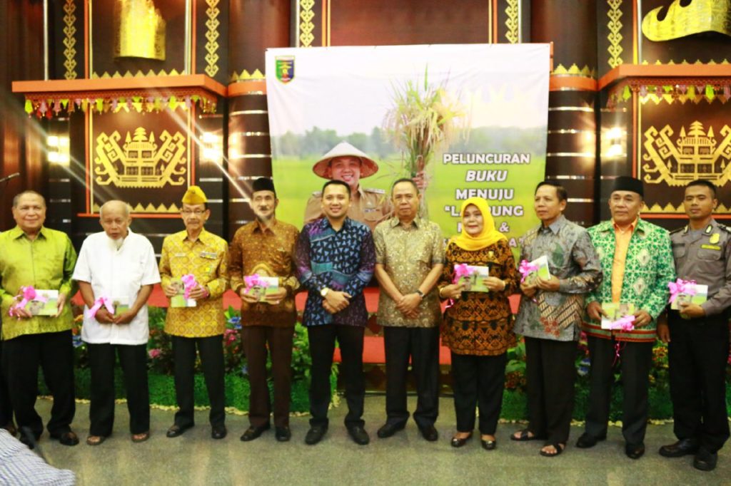 Rilis Booklet Menuju Lampung Maju dan Sejahtera sebagai acuan pembangunan provinsi Lampung