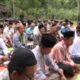 Puluhan Warga Desa Gedung Dalam Gelar Sholat Istighosah