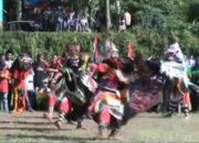 Warga Pekon Gisting Dihibur Atraksi Kuda Lumping