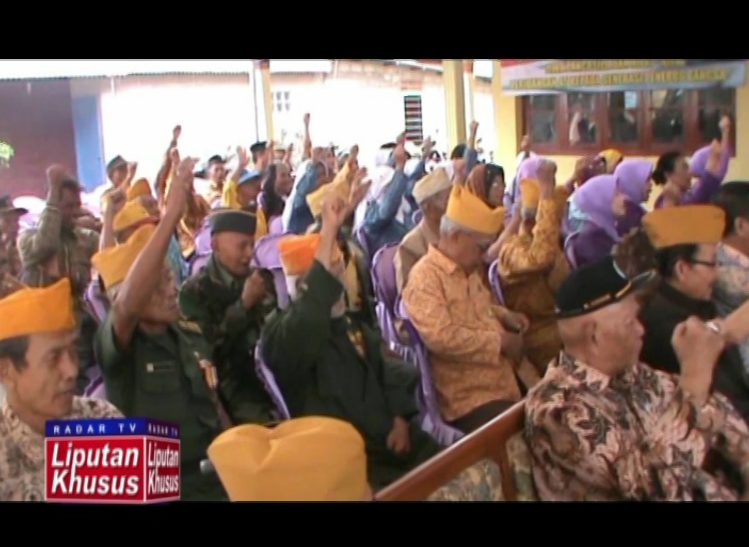 Diikuti Ratusan Veteran Se Lampung Tengah