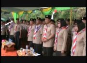 Bupati Bambang Pimpin Upacara HUT Pramuka