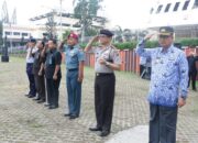 Pemprov Lampung Bersama Seluruh FORKOPIMDA Melaksanakan Upacara Gabungan