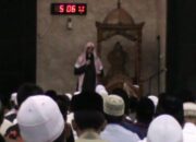 Gerakan Shalat Subuh Berjama’ah, Ribuan Jamaah Sesaki Masjid Agung Kalianda