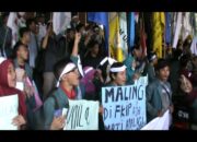 Unjuk Rasa Soal Keamanan Kampus, Ribuan Mahasiswa Tuntut Rektor Perketat Keamanan Unila