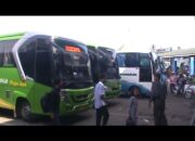 Terminal Rajabasa Dipadati Penumpang