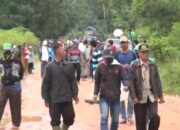 Warga Duduki Lahan Perkebunan Milik  PT NTF