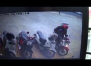 Dua Aksi Bandit Ranmor Terekam CCTV