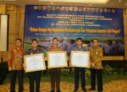 Pemprov Lampung Terima Penghargaan Dari Taspen Persero