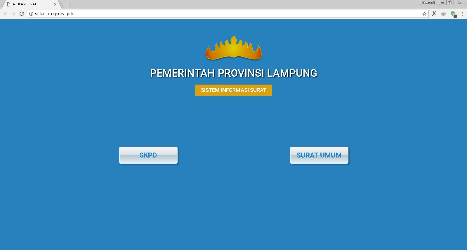 Pemprov Lampung Luncurkan Aplikasi Sistem Informasi Surat Menyurat Secara Online