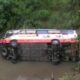 Bus Masuk Sungai,Dua Penumpang Meninggal Dunia