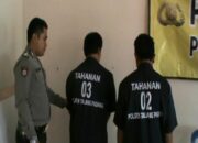 Tim Buser Polsek Talang Padang Amankan Kedua Pelaku Usai Beraksi