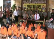 Dalam Sebulan Polres Tanggamus Ungkap 21 Kasus