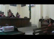 Sidang Korupsi Dana BOS SMAN 3 Metro