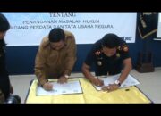 Penandatanganan MOU Bea Cukai dan Kejaksaan Negeri Bandar Lampung