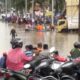 Sungai Meluap, Ratusan Rumah di Kota Sukadana Terendam Banjir