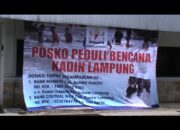 Buka Posko, Kadin Lampung Galang Bantuan