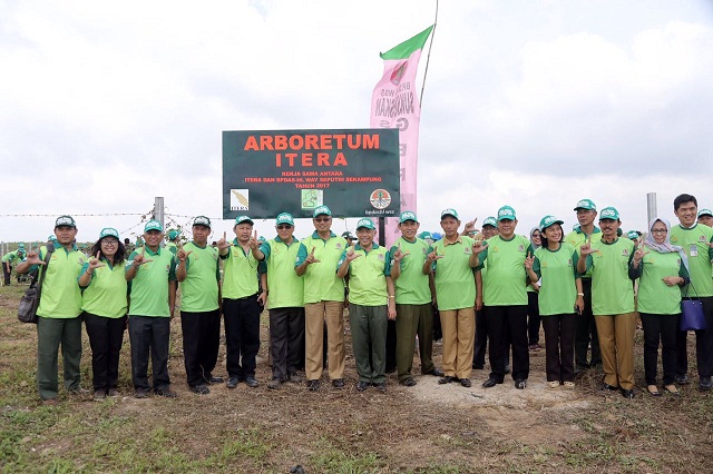 Pemerintah Provinsi Lampung mengapresiasi pembangunan Arboretum ITERA