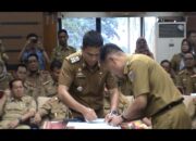 Gubernur Lampung Lakukan Penandatanganan Dengan Pejabat Pimpinan Tinggi