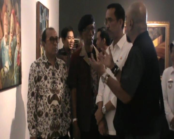 Puluhan Hasil Karya Dipamerkan Dalam Galeri Nasional Indonesia