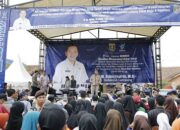 Ribuan Masyarakat Lampung Mengikuti Gerakan Masyarakat Hidup Sehat