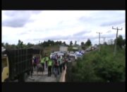 Arus Lalulintas Macet Hingga Lima Kilometer