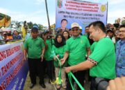 Gubernur Lampung Melakukan Launching Beras Premium Ke Toko Tani Indonesia