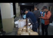 Polisi Gagalkan Pengiriman 134 Kg Daun Ganja Kering