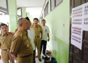 Wakil Gubernur Lampung, Meninjau Langsung Kegiatan Ujian Nasional Di Sejumlah Sekolah