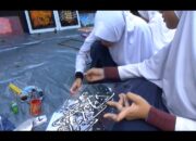 Kreasi Kaligrafi Pelajar Madrasah