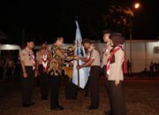 Gubernur Ridho Lepas 360 Pramuka Lampung ke Raimuna Nasional XI Cibubur