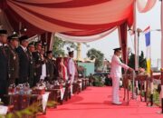 Gubernur Ridho Inspektur Upacara HUT ke-72 RI Provinsi Lampung