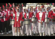 Ribuan Pelajar Ramaikan Lomba Drumband