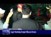 Cegah Narkoba Merajalela, Tempat Hiburan Di Razia Polisi