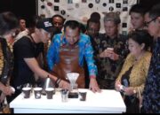 Ridho Jadi Barista di Hari Kopi Internasional