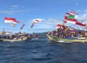 Kapal Hias Penuhi Teluk Lampung