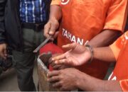 Curi Besi Rel, Empat Buruh Diringkus