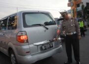 Operasi Zebra, Ganti Pelat Dinas ke Pribadi PNS di Tilang