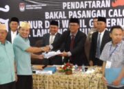 Sejumlah Kepala Daerah Antar Ridho-Bachtiar