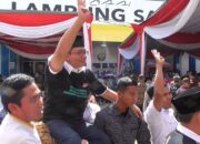 Simpatisan Beri Semangat Jajuli