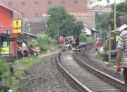 KAI Tutup Perlintasan Ilegal