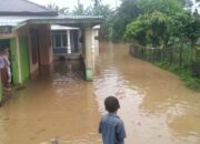 Way Semuong Meluap, Sepuluh Rumah Tergenang Air