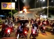 Minibus Terbakar, Enam Penumpang Selamat