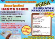 Besok, Perekaman e-KTP Serentak di PKOR