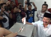 Herman HN Nyoblos, Ajak Pilih Pemimpin Sejahterakan Rakyat