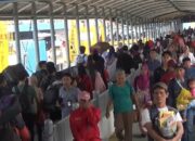 Bakauheni Dipadati Pemudik dan Kendaraan